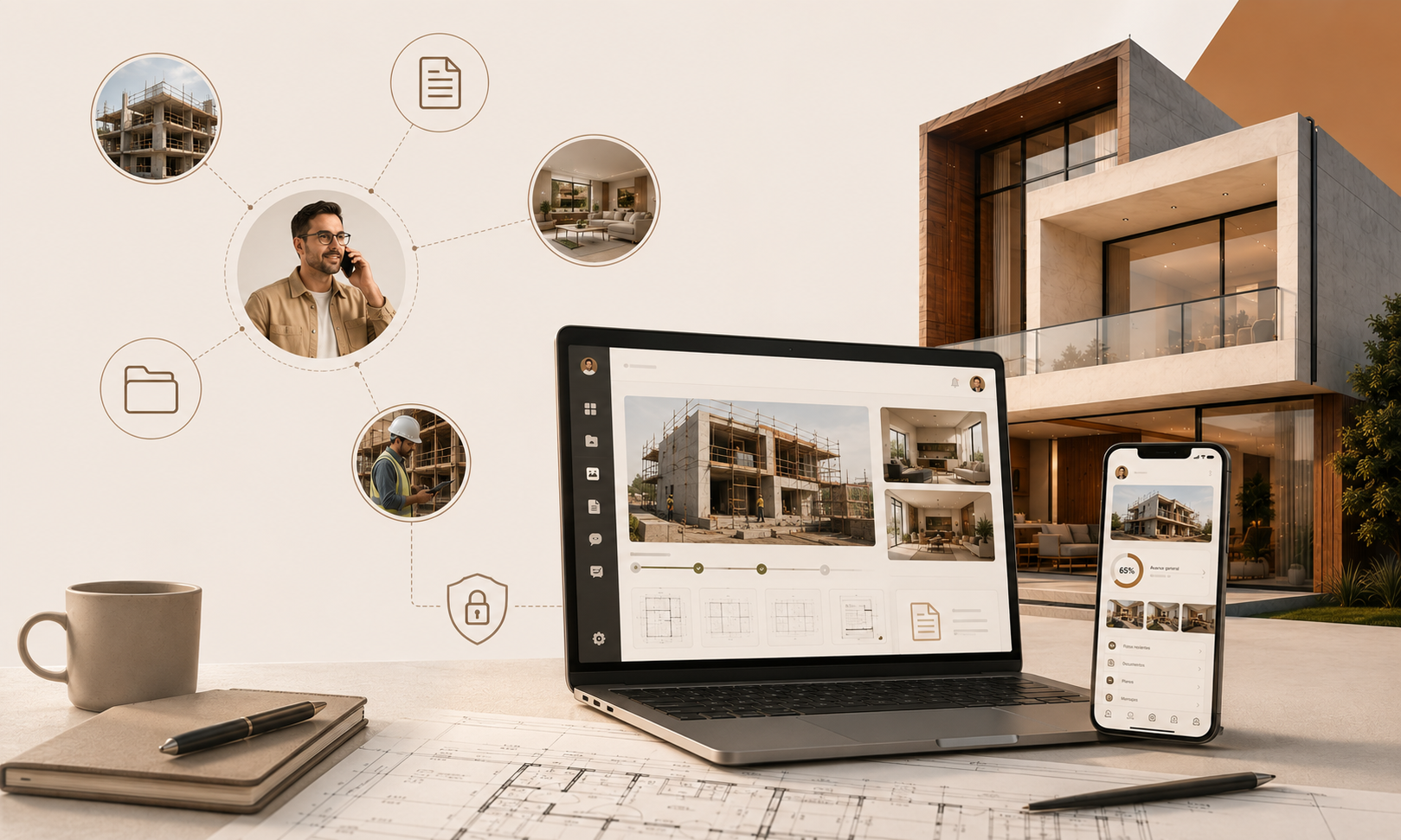 Plataforma Obra Online - Seguimiento de proyectos